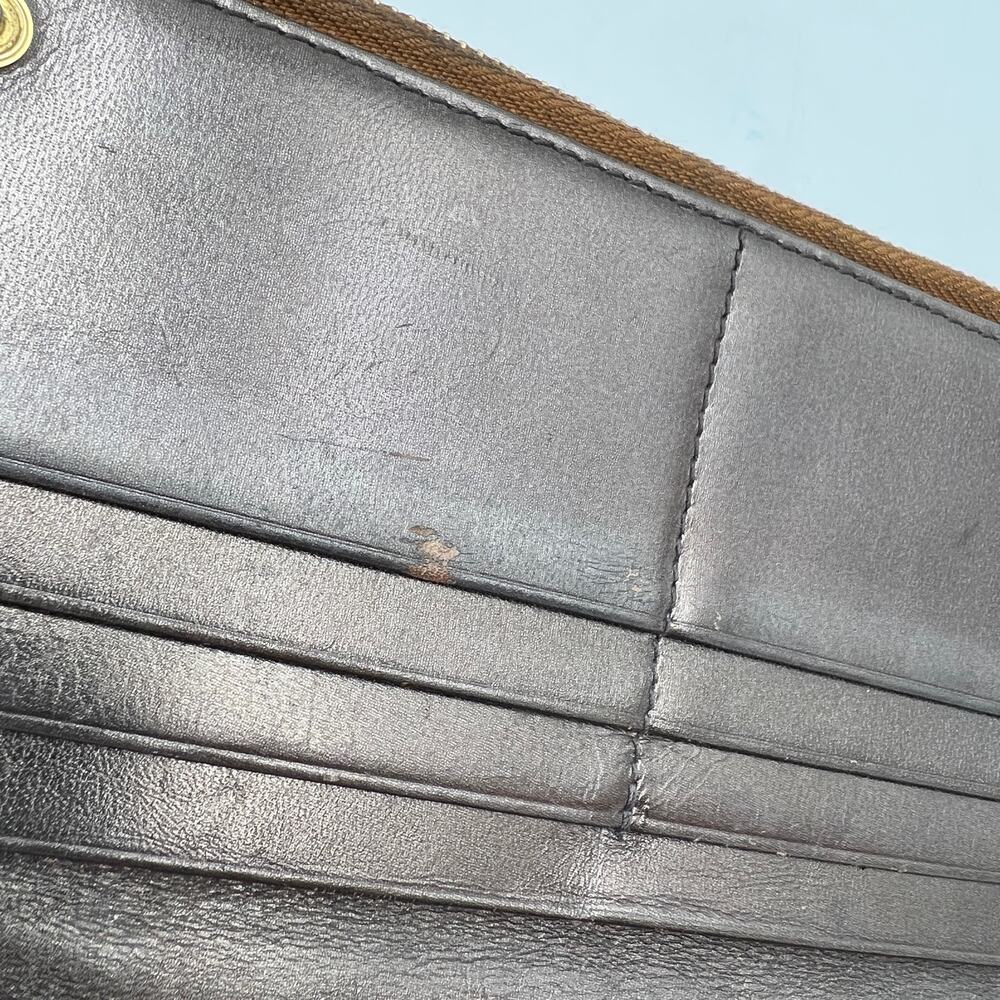 Henri Bendel Patchwork Snake Embossed Leather Wal… - image 5